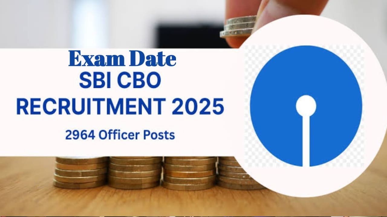 SBI CBO Recruitment Exam Date