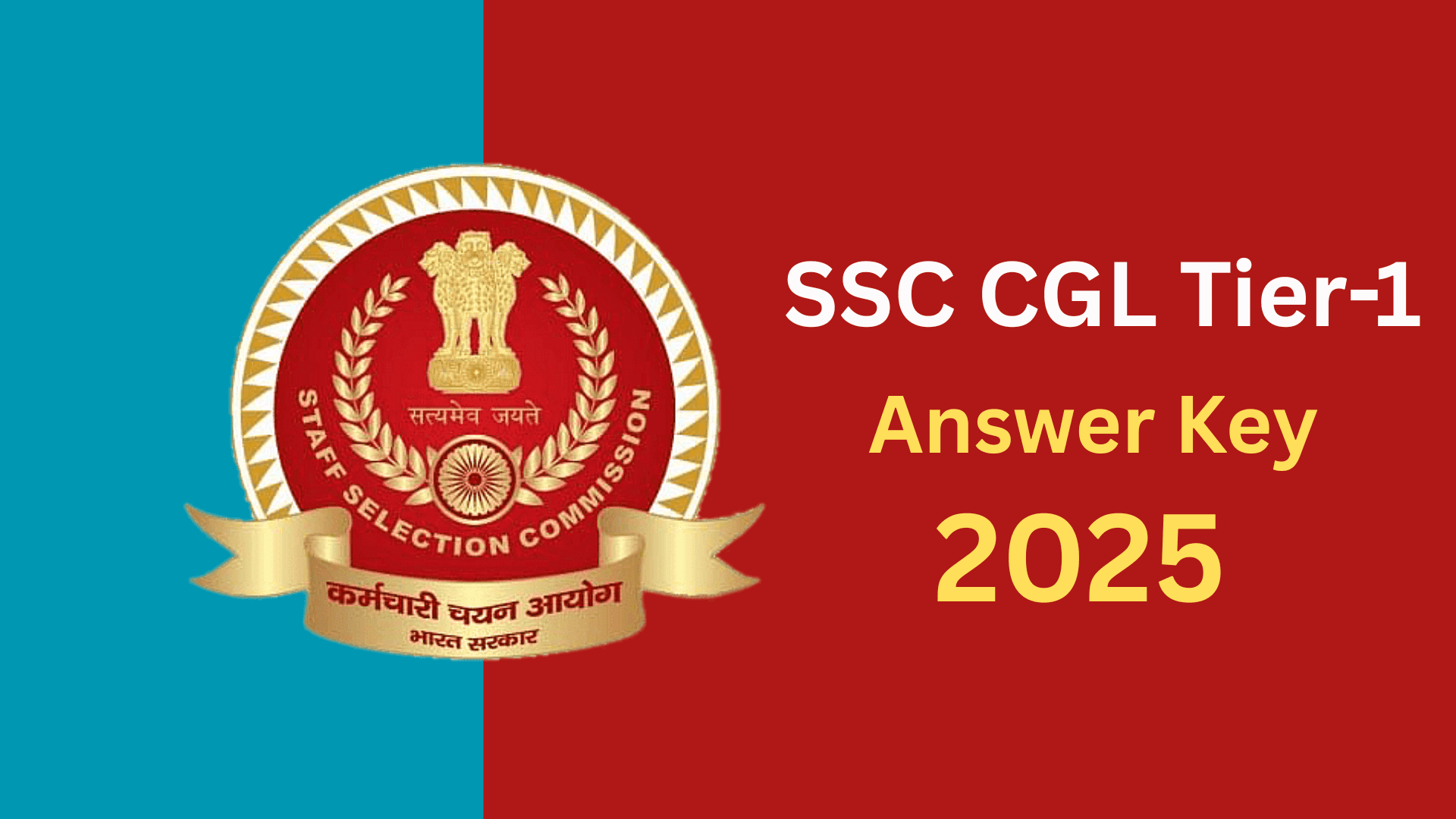 SSC CGL Answer Key